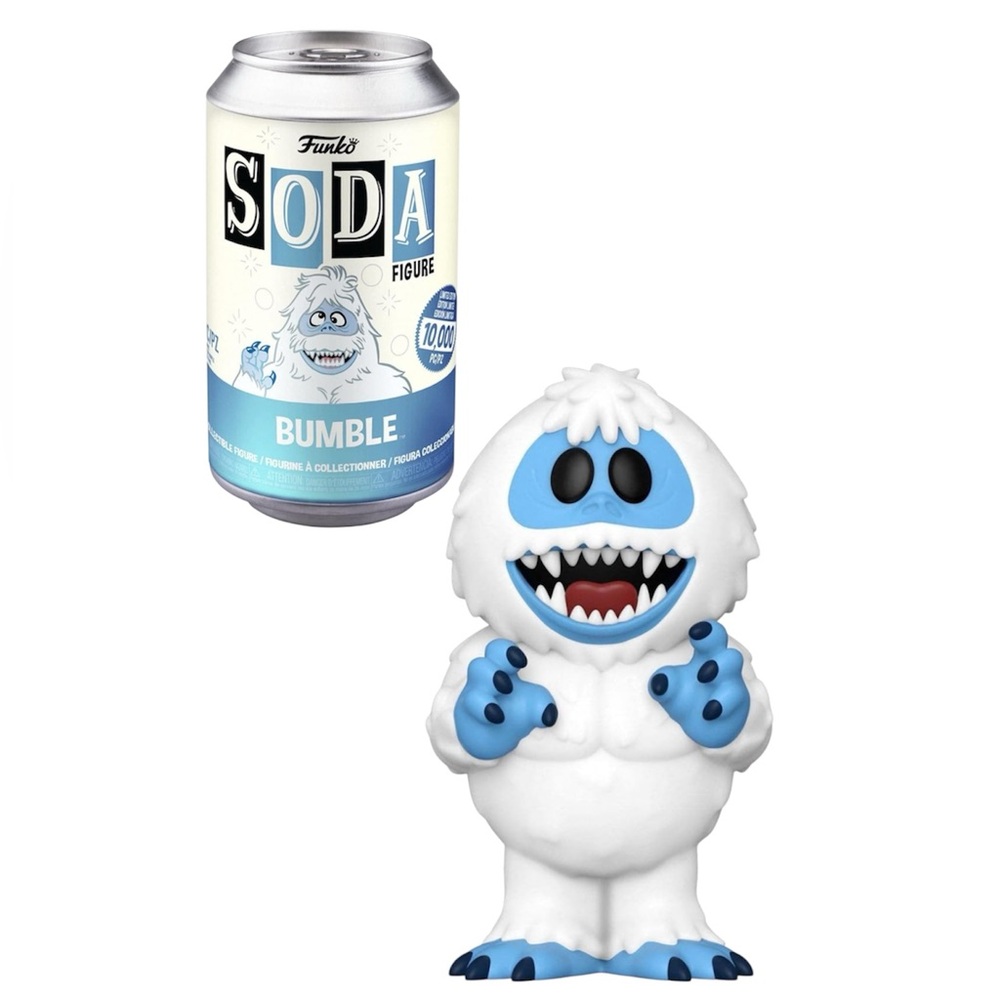 Funko Soda: Rudolph The Red-Nosed Reindeer Bumble 4.25" Figure in a Can 🆕